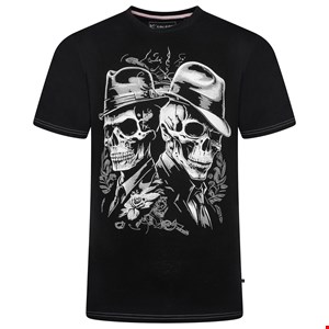 KAM Twin Gentlemen Skull Tee